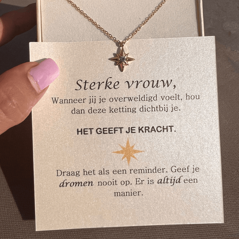 Image of Never give up ketting