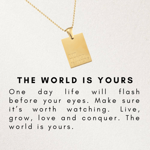 The world is yours ketting