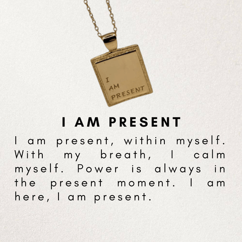 Image of I am present ketting