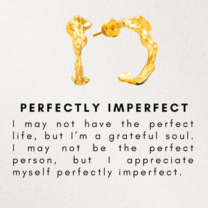 Perfectly imperfect oorbellen