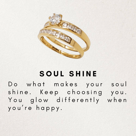 Soul shine ring